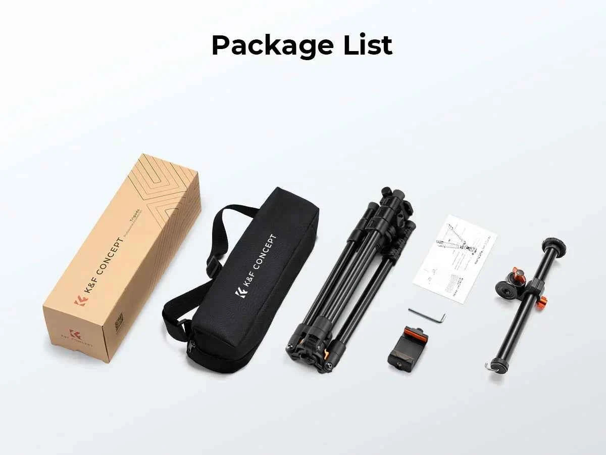 K&F Concept 76 inch Multi-Angle Camera Tripod