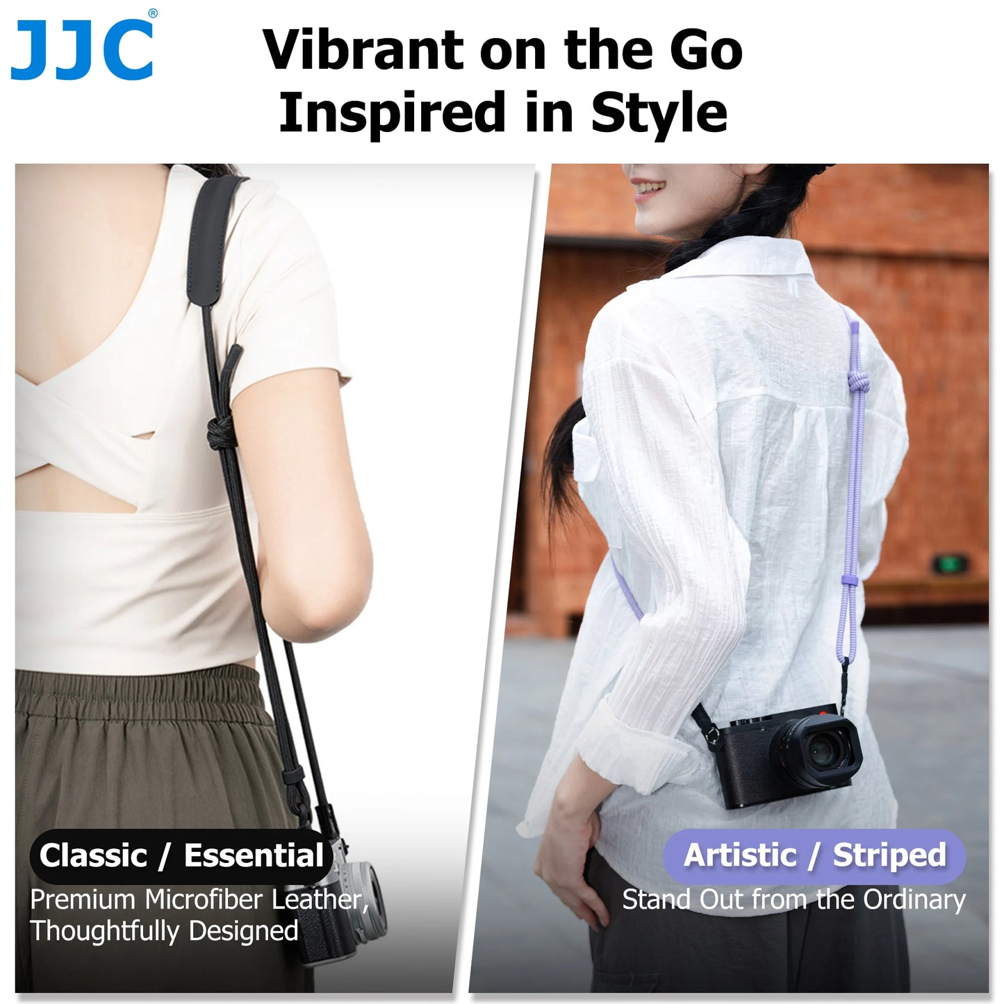 JJC Compact Camera Pouch & Strap Options for Fujifilm X-E5/X100VI