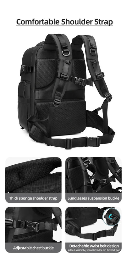 Professional Camera & Drone Backpack with 16-inch Laptop Compartment