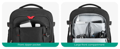 BAGSMART Rolling Camera Bag Backpack
