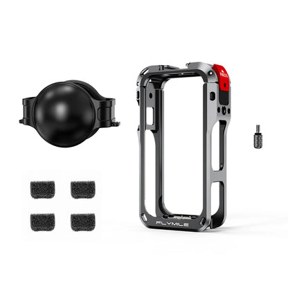 Flymile Aluminium Camera Cage for Insta360 X6