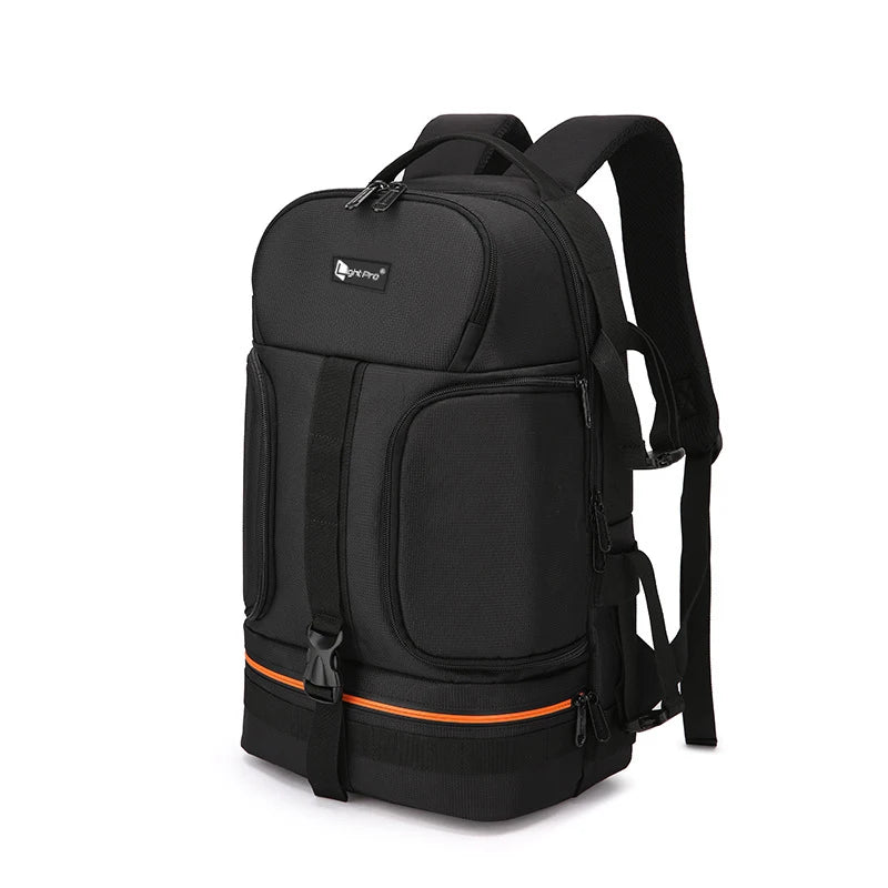 15.6 Inch Laptop Camera Backpack with Reflective Stripe