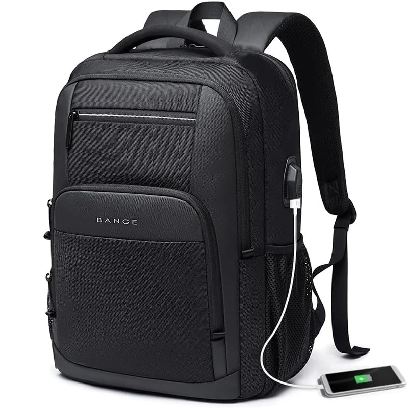 BANGE Lightweight 15.6-Inch USB Laptop Backpack