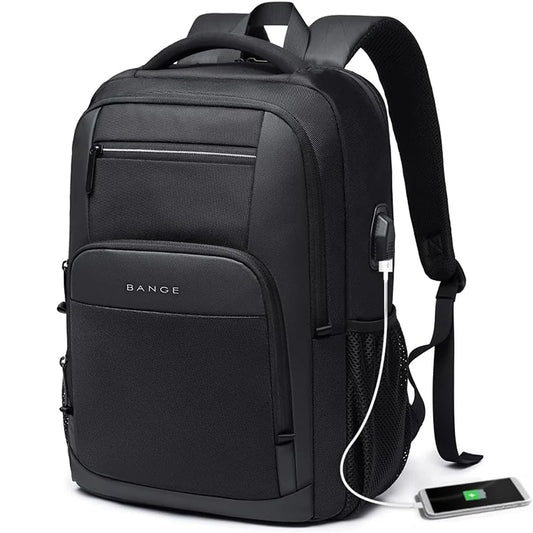 BANGE Lightweight 15.6-Inch USB Laptop Backpack