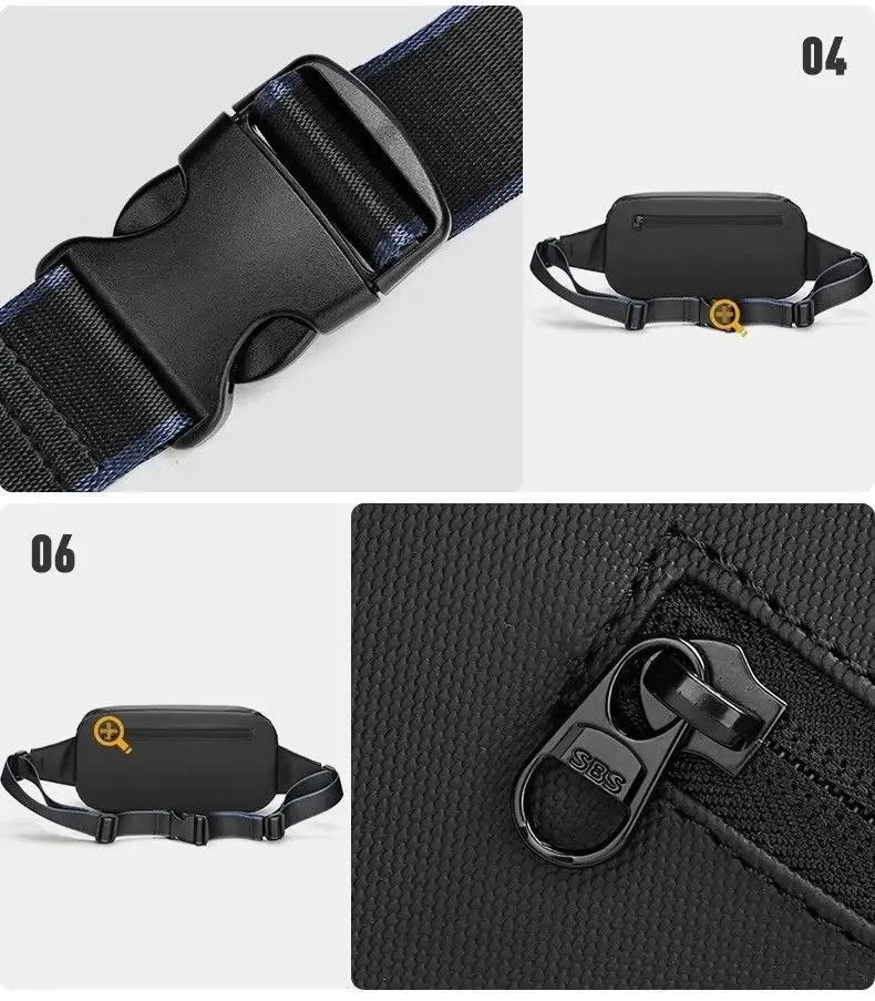 Water-Resistant DSLR Shoulder Bag for 1 Camera and 2 Lenses