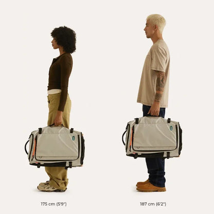 BAGSMART 43L Rolling Travel Backpack