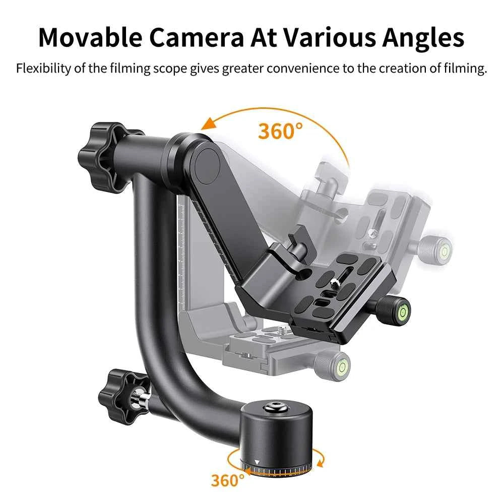 K&F 360 Degree Panoramic Gimbal Tripod Head