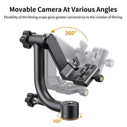 K&F 360 Degree Panoramic Gimbal Tripod Head