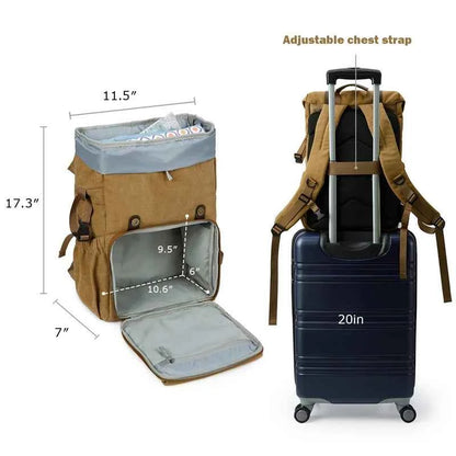 BAGSMART Waterproof Camera Backpack with Tripod Holder