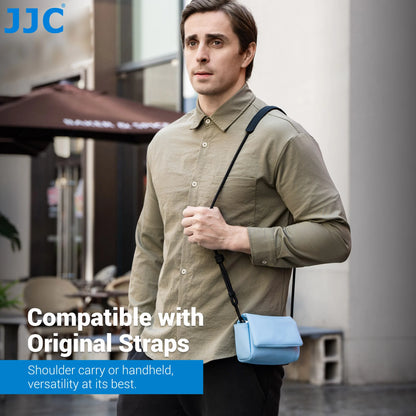 JJC Compact Camera Pouch & Strap Options for Fujifilm X-E5/X100VI