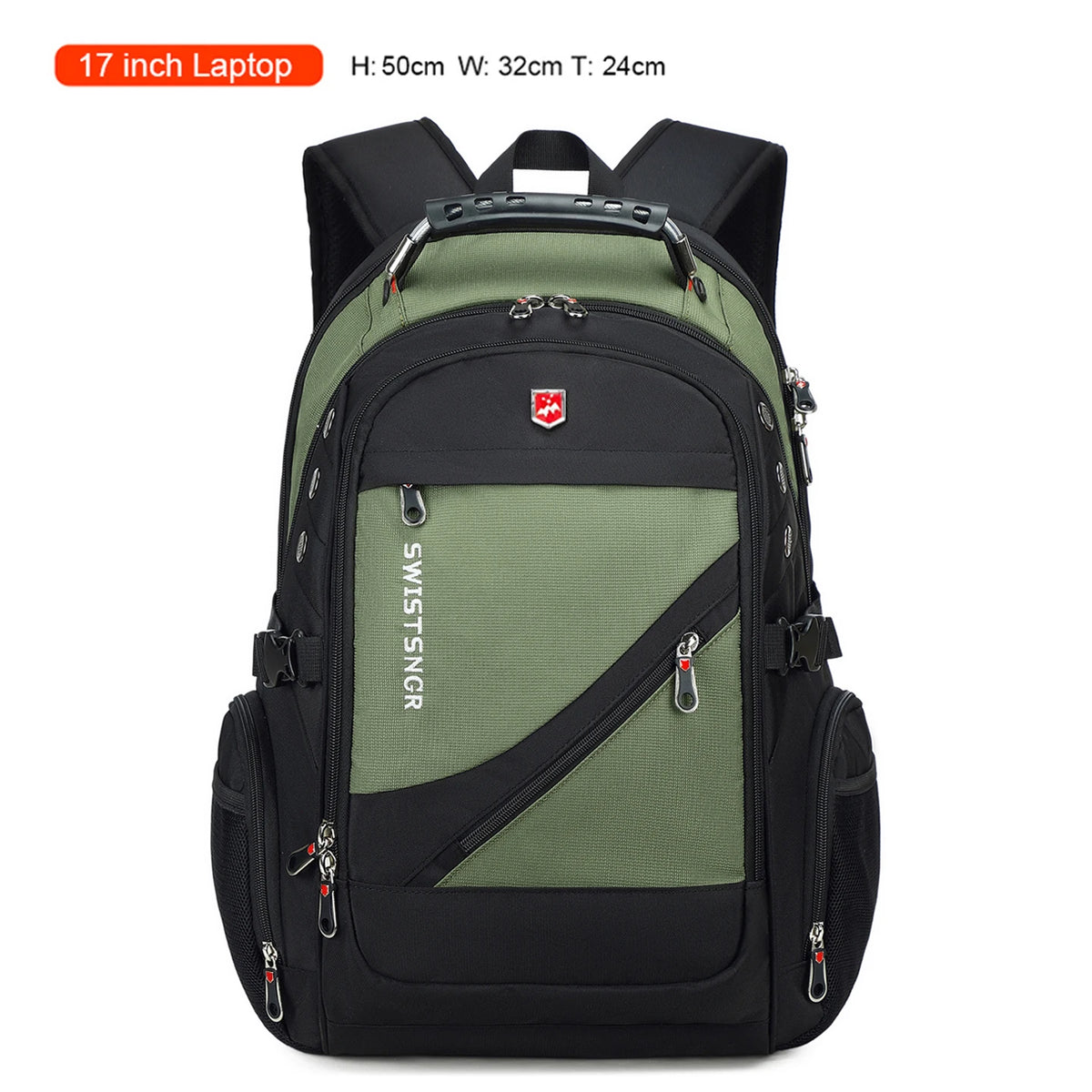 Water-Resistant 17–20-inch Laptop Travel Backpack