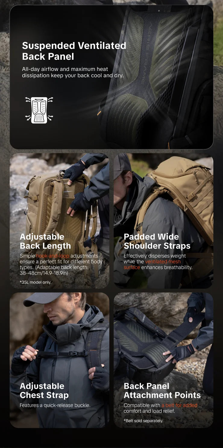 PGYTECH OneMo Tactical Camera Backpack