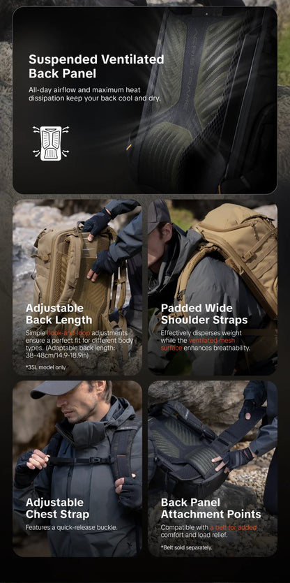PGYTECH OneMo Tactical Camera Backpack