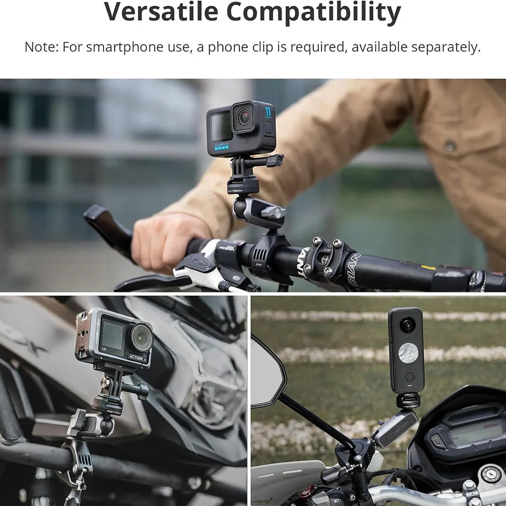 PGYTECH CapLock Bike & Motorcycle Handlebar Mount