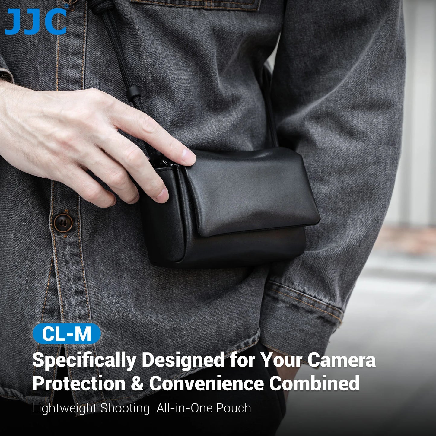 JJC Compact Camera Pouch & Strap Options for Fujifilm X-E5/X100VI