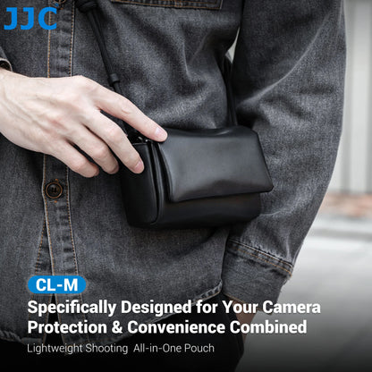 JJC Compact Camera Pouch & Strap Options for Fujifilm X-E5/X100VI