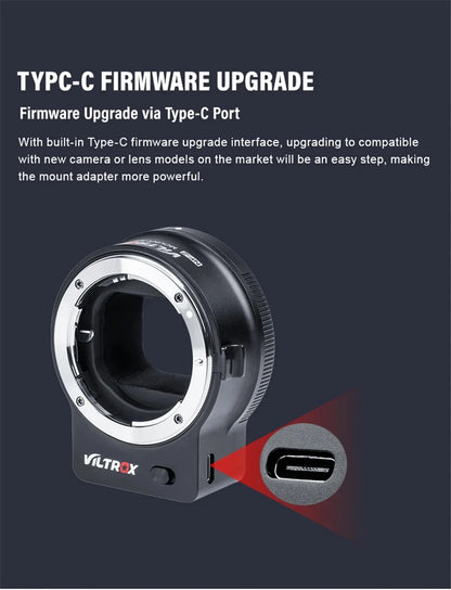VILTROX NF-Z Nikon F to Nikon Z Autofocus Lens Adapter