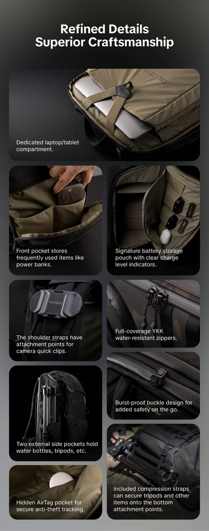PGYTECH OneMo Tactical Camera Backpack