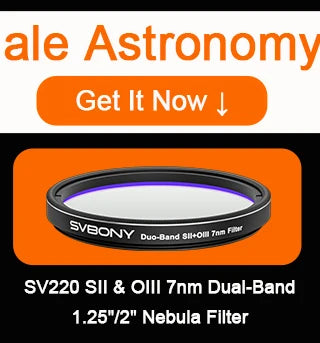 SVBONY SV220 7nm H-Alpha/OIII Dual-Band Telescope Filter