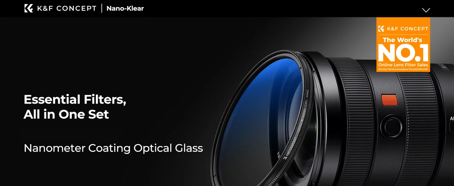 K&F K-Series Lens Filter Set