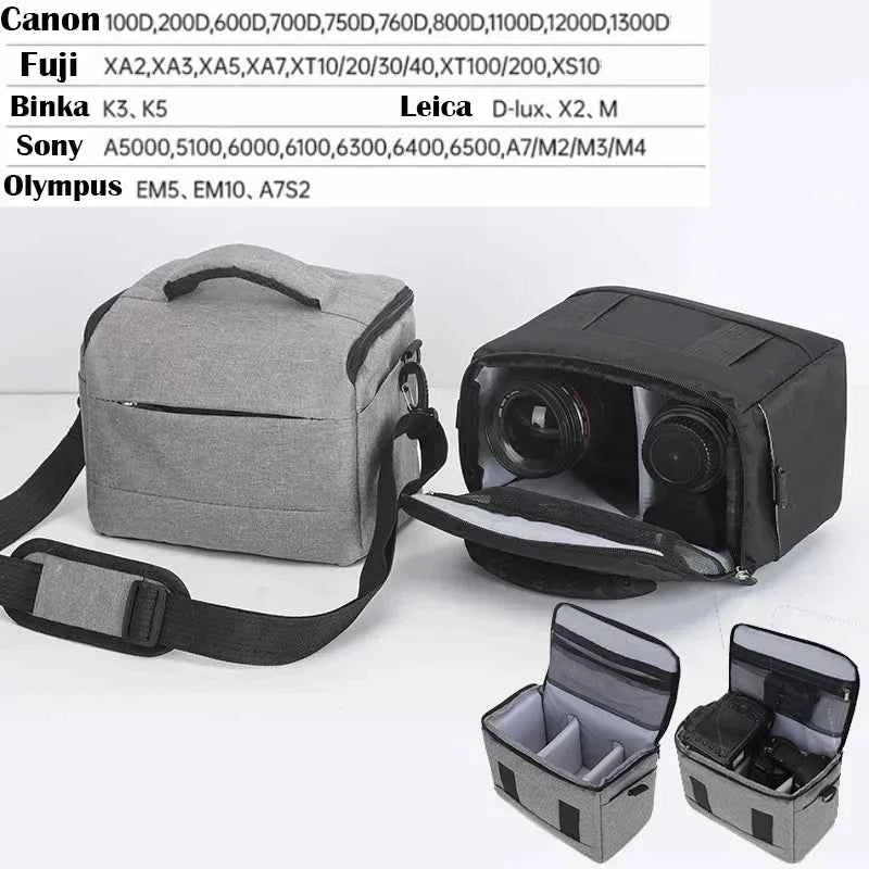 DSLR Crossbody Shoulder Camera Bag