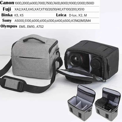 DSLR Crossbody Shoulder Camera Bag