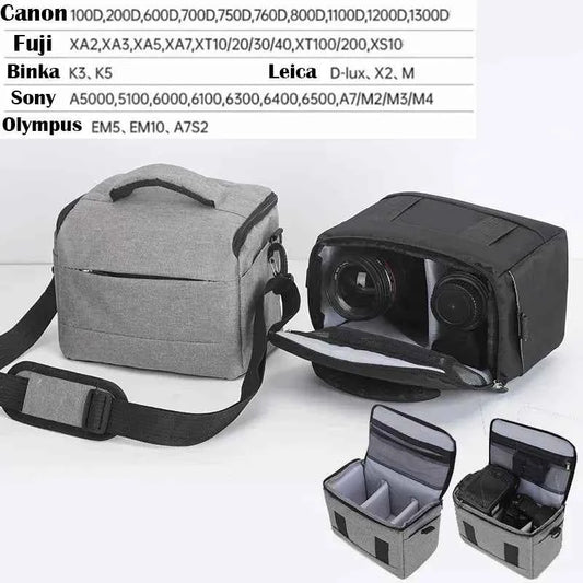 DSLR Crossbody Shoulder Camera Bag
