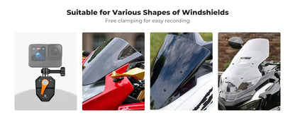 K&F Concept Windshield Clamp Action Camera Mount