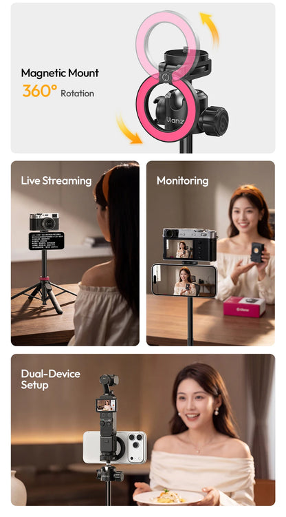 Ulanzi MT-44M Magnetic Selfie Stick & Tripod