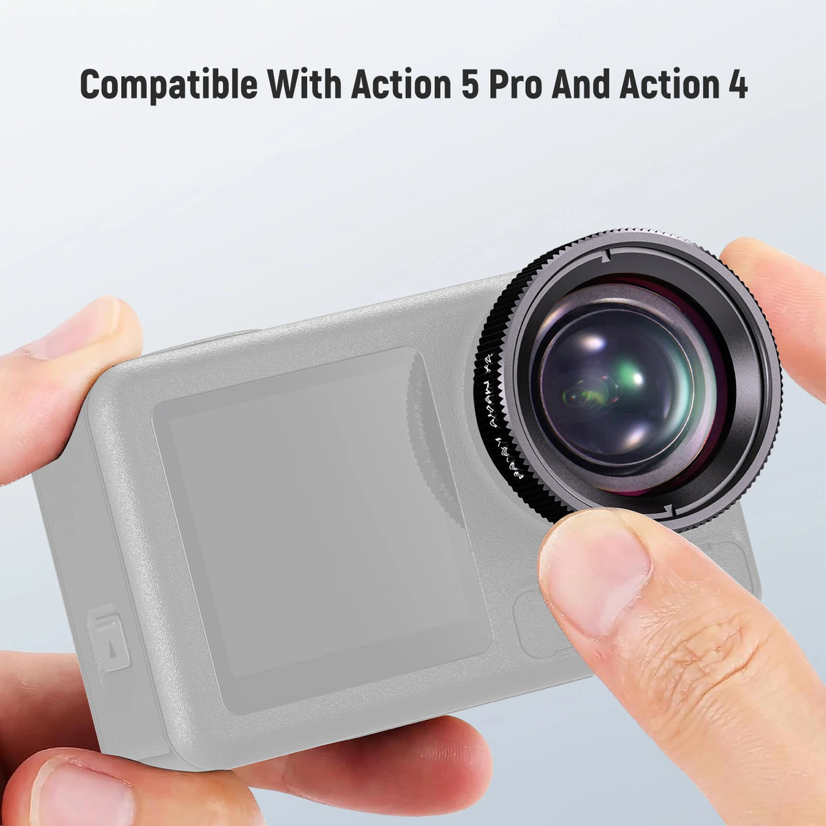 NEEWER 2x Macro Lens for DJI Osmo Action 5 Pro and Action 4