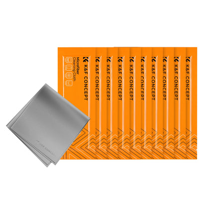 K&F Concept Microfibre Camera Cleaning Cloth Multi-Pack - 6PCS Cloths