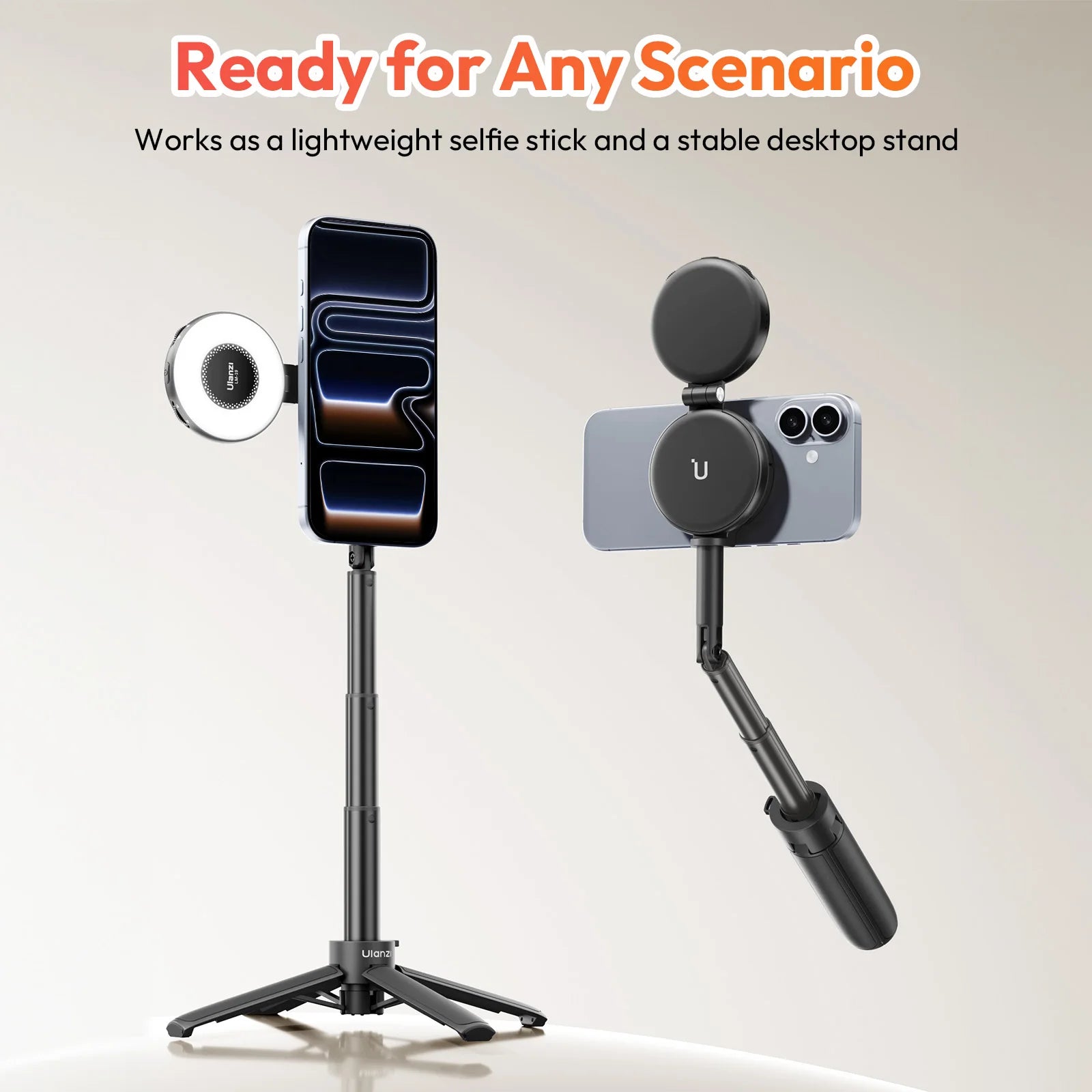 Ulanzi MT71 MagLock Mini Selfie Stick Tripod