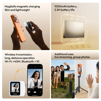 Ulanzi VM02 Wireless Selfie Monitor for Smartphones
