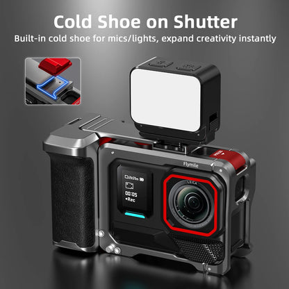 Flymile Camera Cage & Grip Kit for Insta360 Ace Pro 2