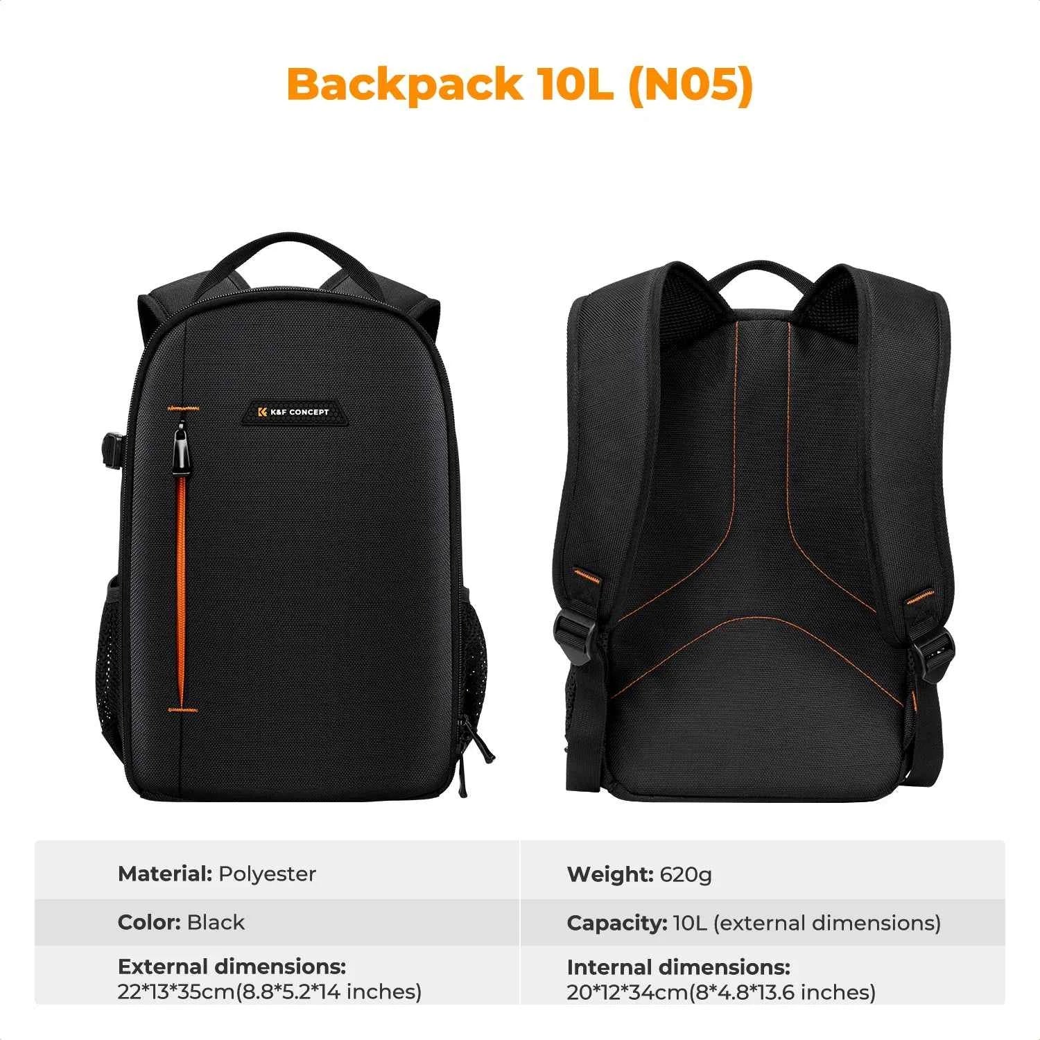 K&F Concept 10L Lightweight Camera Backpack