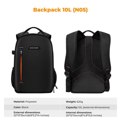 K&F Concept 10L Lightweight Camera Backpack