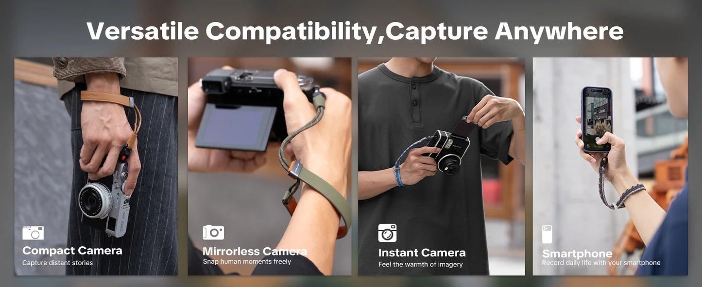PGYTECH Camera Wrist Strap Slim – Vintage
