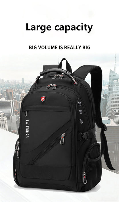 Water-Resistant 17–20-inch Laptop Travel Backpack