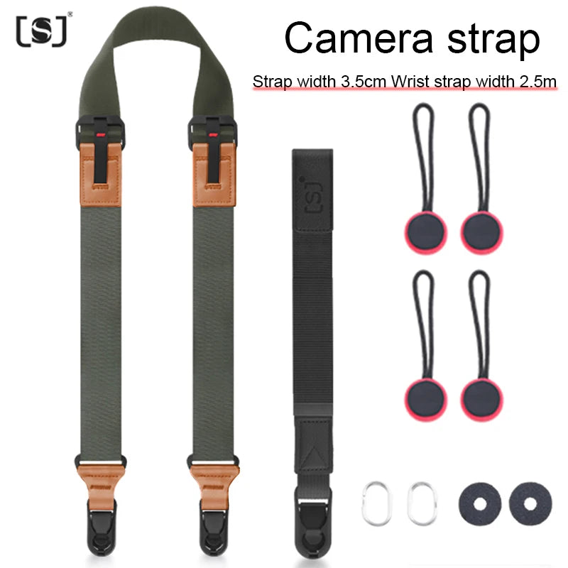 Adjustable Nylon Camera Neck and Shoulder Strap