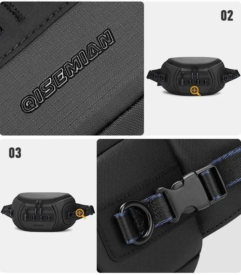 Water-Resistant DSLR Shoulder Bag for 1 Camera and 2 Lenses