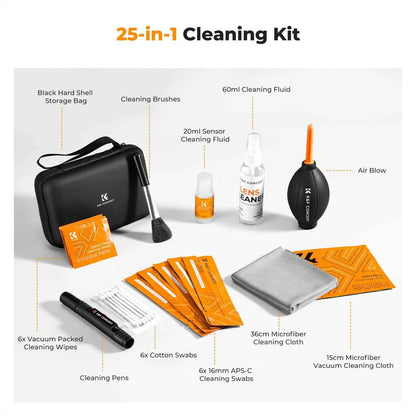 K&F Concept 25-in-1 Camera Cleaning Kit