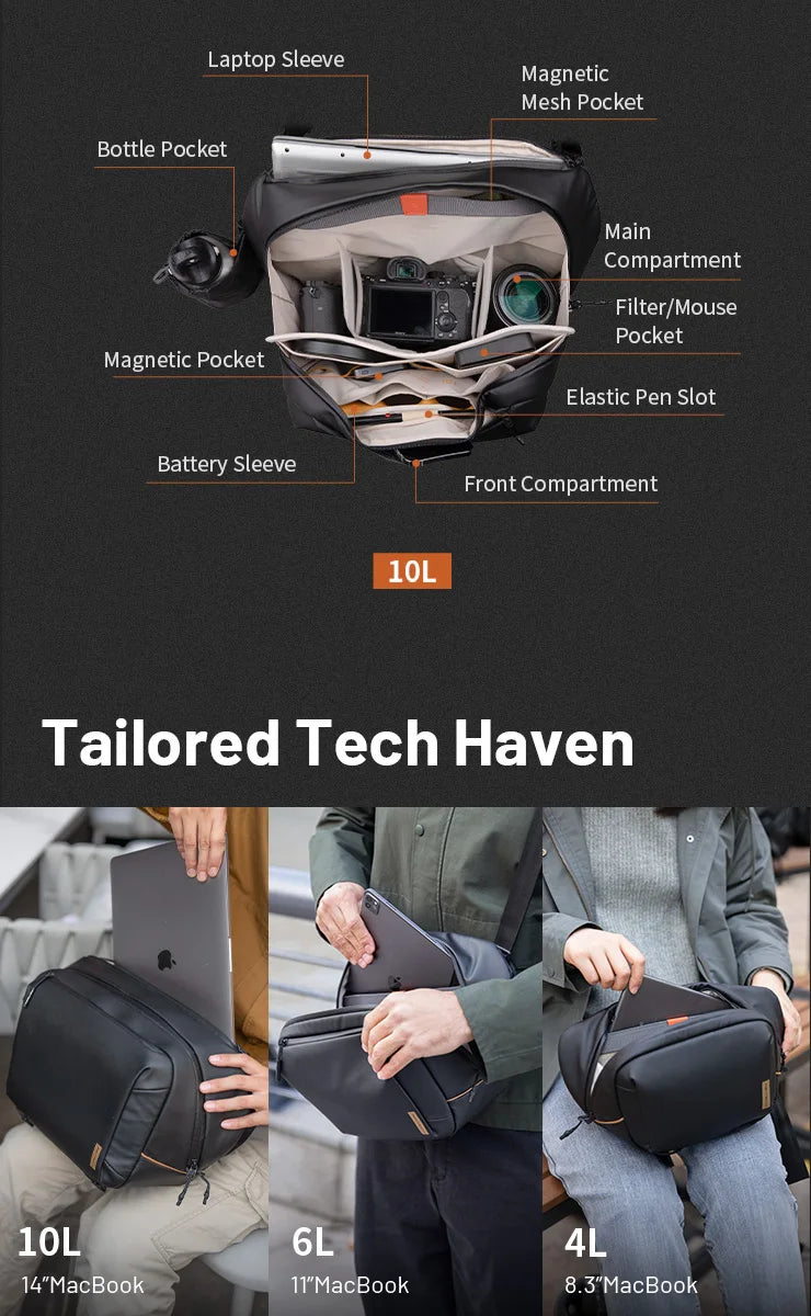 PGYTECH OneGo Solo V2 Camera Sling Bag