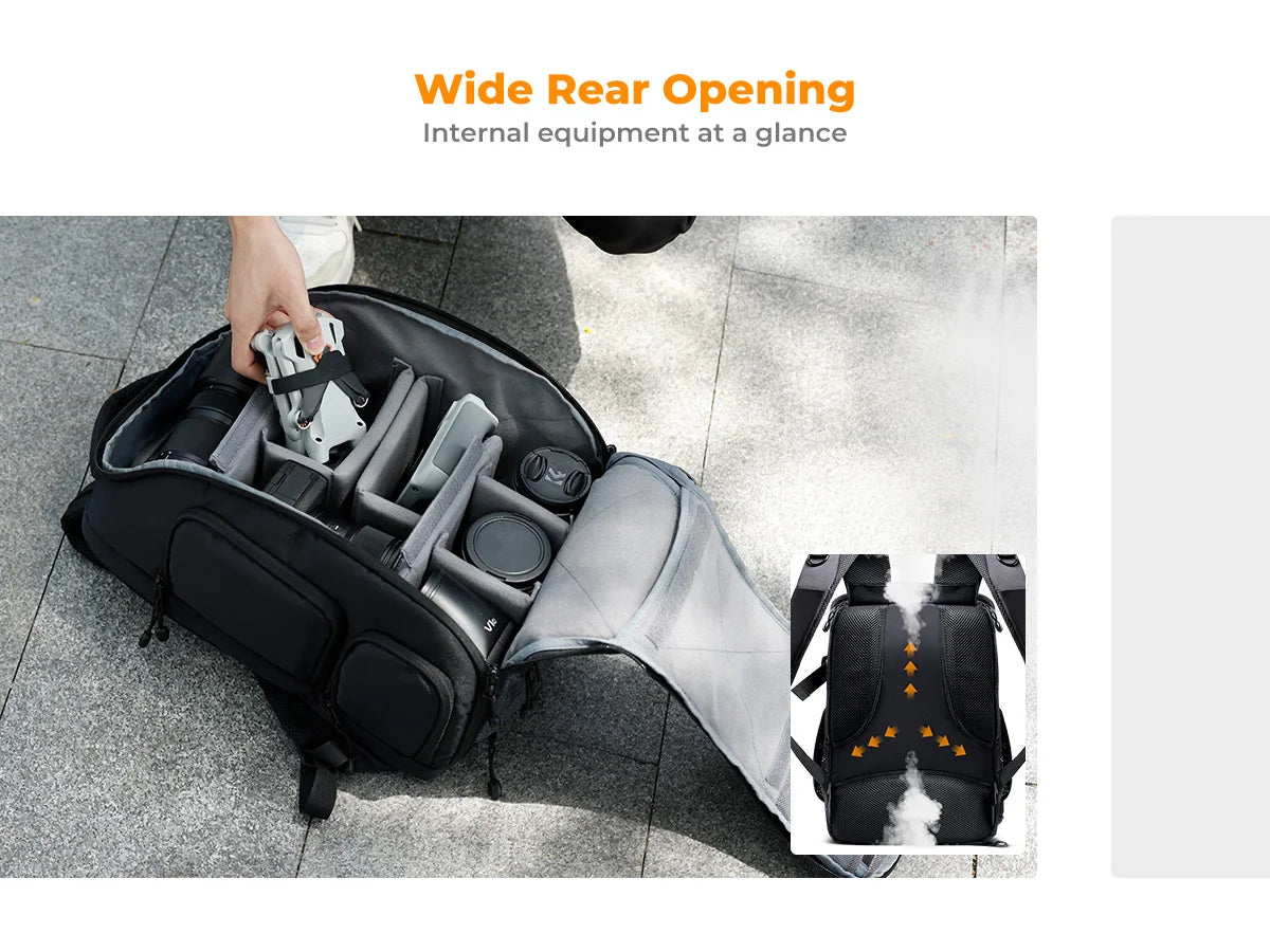 K&F 25L Camera Backpack with Tripod Holder