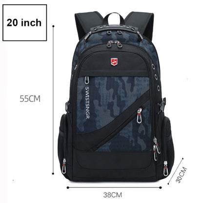 Water-Resistant 17–20-inch Laptop Travel Backpack