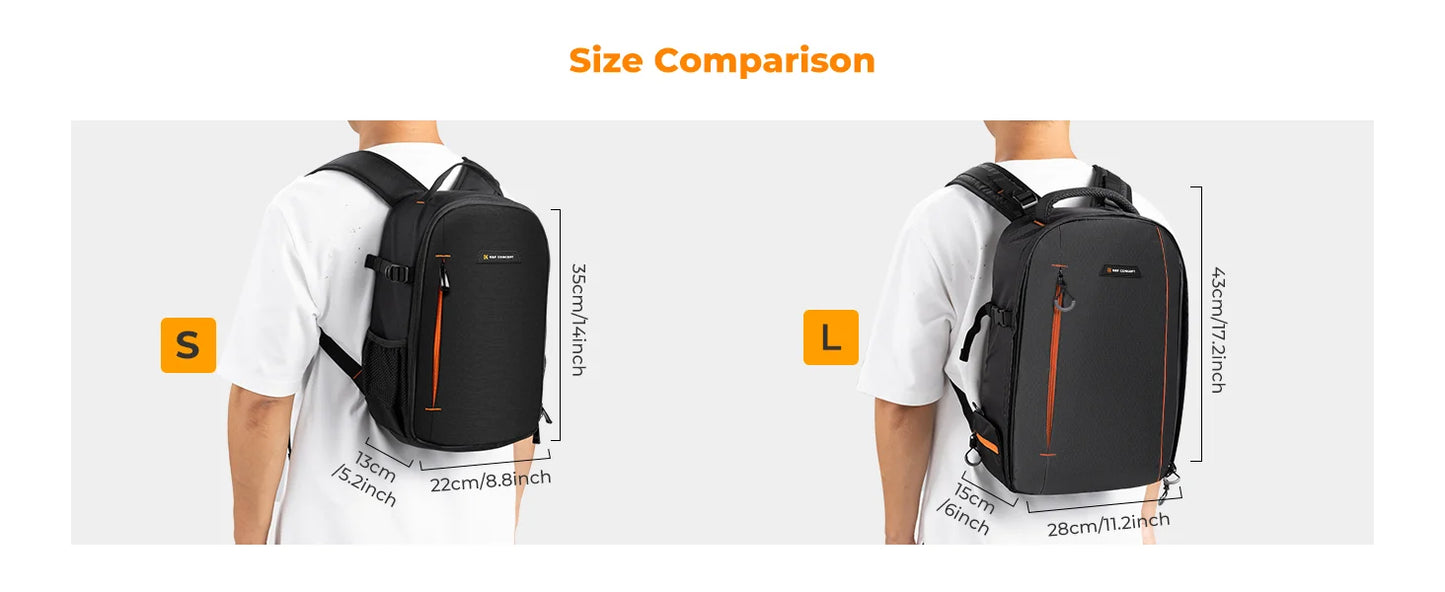 K&F Concept 10L Lightweight Camera Backpack