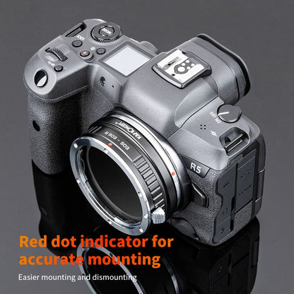 K&F Lens Mount Adapter for Canon EOS R/RF Cameras