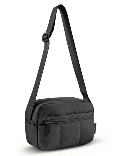 BAGSMART 2-in-1 Puffy Camera Sling Bag