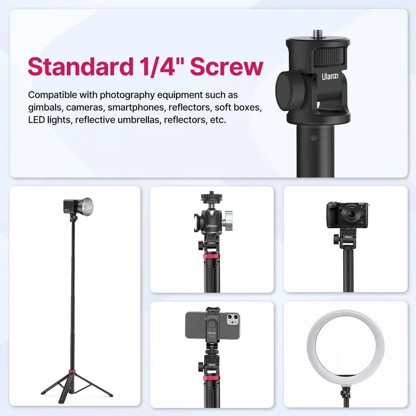 Ulanzi MT-79 2m Portable Tripod Light Stand