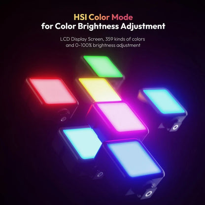 Ulanzi VL49 RGB Mini LED Video Light - VL49 RGB White
