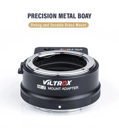 VILTROX NF-Z Nikon F to Nikon Z Autofocus Lens Adapter